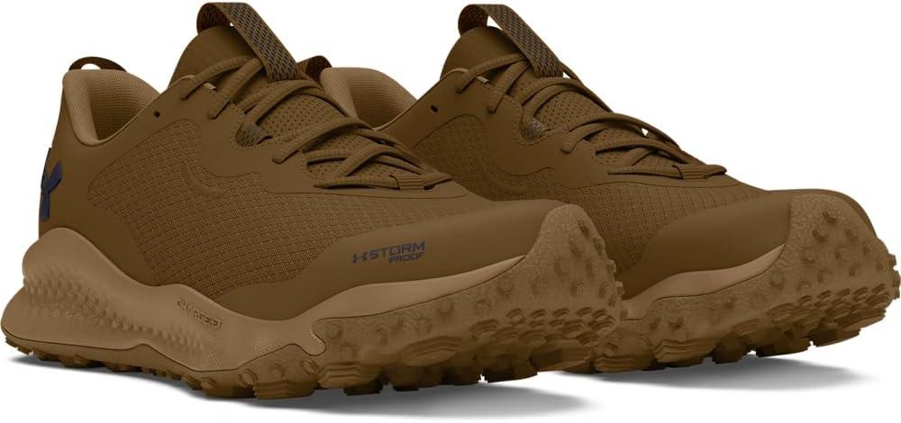 imageUnder Armour Mens Charged Maven Trail Waterproof201 CoyoteCoyote BrownMidnight Navy