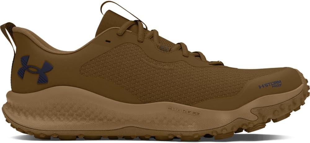 imageUnder Armour Mens Charged Maven Trail Waterproof201 CoyoteCoyote BrownMidnight Navy