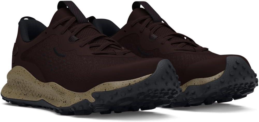 imageUnder Armour Mens Charged Maven Trail Waterproof205 Brown ObsidianBayouEarthen Orange