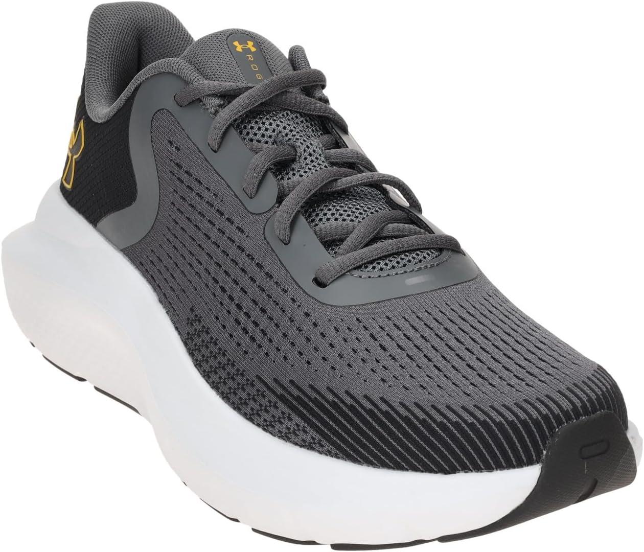 imageUnder Armour Mens Charged Rogue 5 Sneaker025 CastlerockBlackCampus Gold