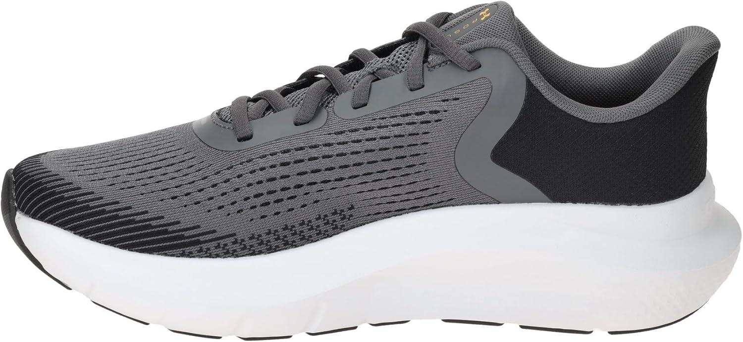 imageUnder Armour Mens Charged Rogue 5 Sneaker025 CastlerockBlackCampus Gold