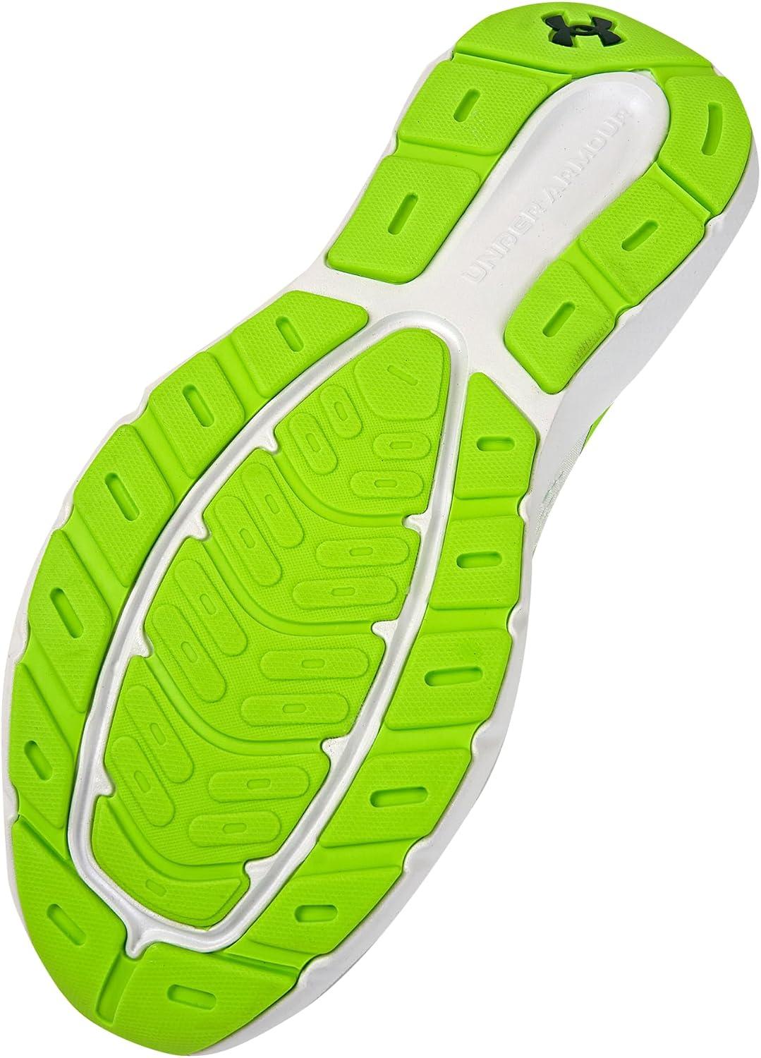 imageUnder Armour Mens Charged Rogue 5 Sneaker101 WhiteBlackHyper Green