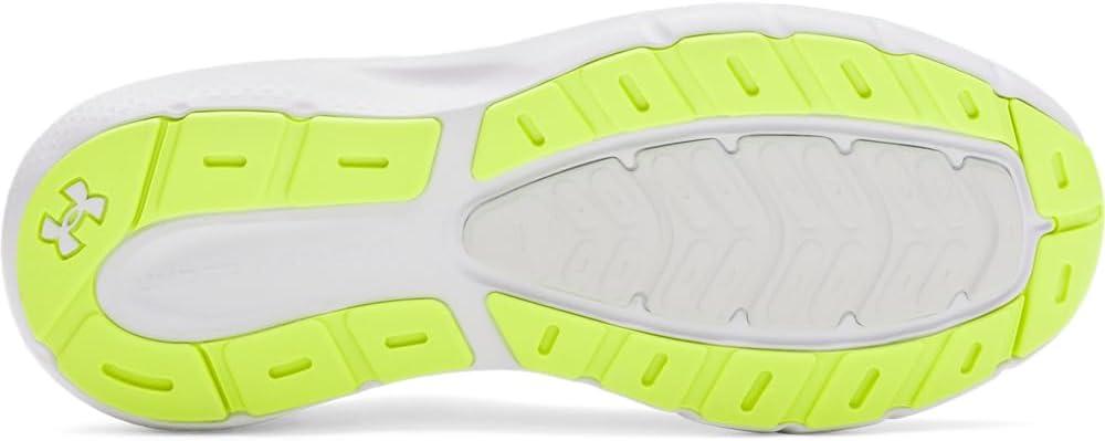 imageUnder Armour Mens Charged Rogue 5 Sneaker103 WhiteDistant GrayHigh Vis Yellow