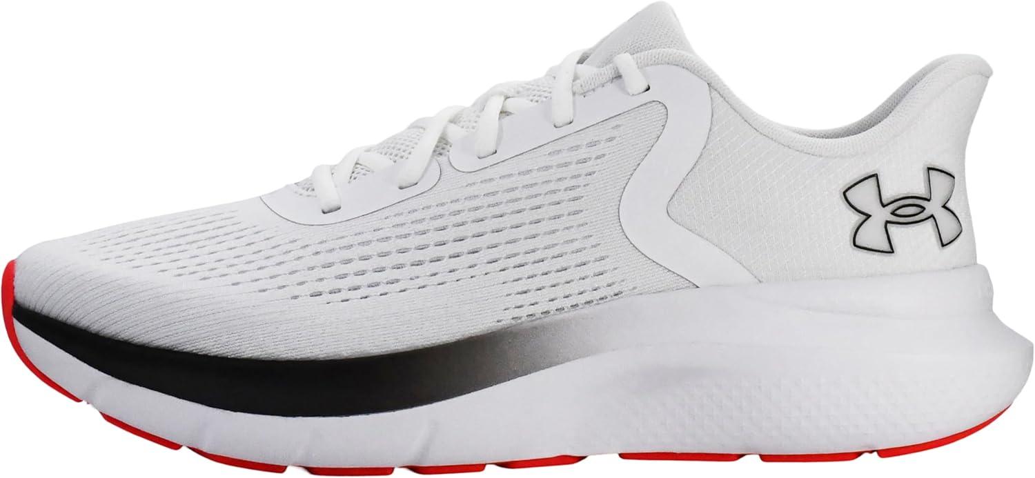 imageUnder Armour Mens Charged Rogue 5 SneakerWhiteRacer RedBlack