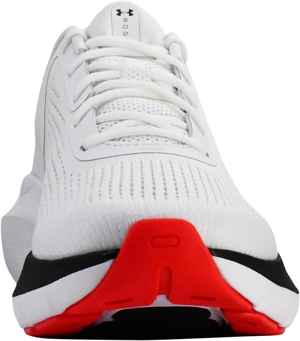 imageUnder Armour Mens Charged Rogue 5 SneakerWhiteRacer RedBlack