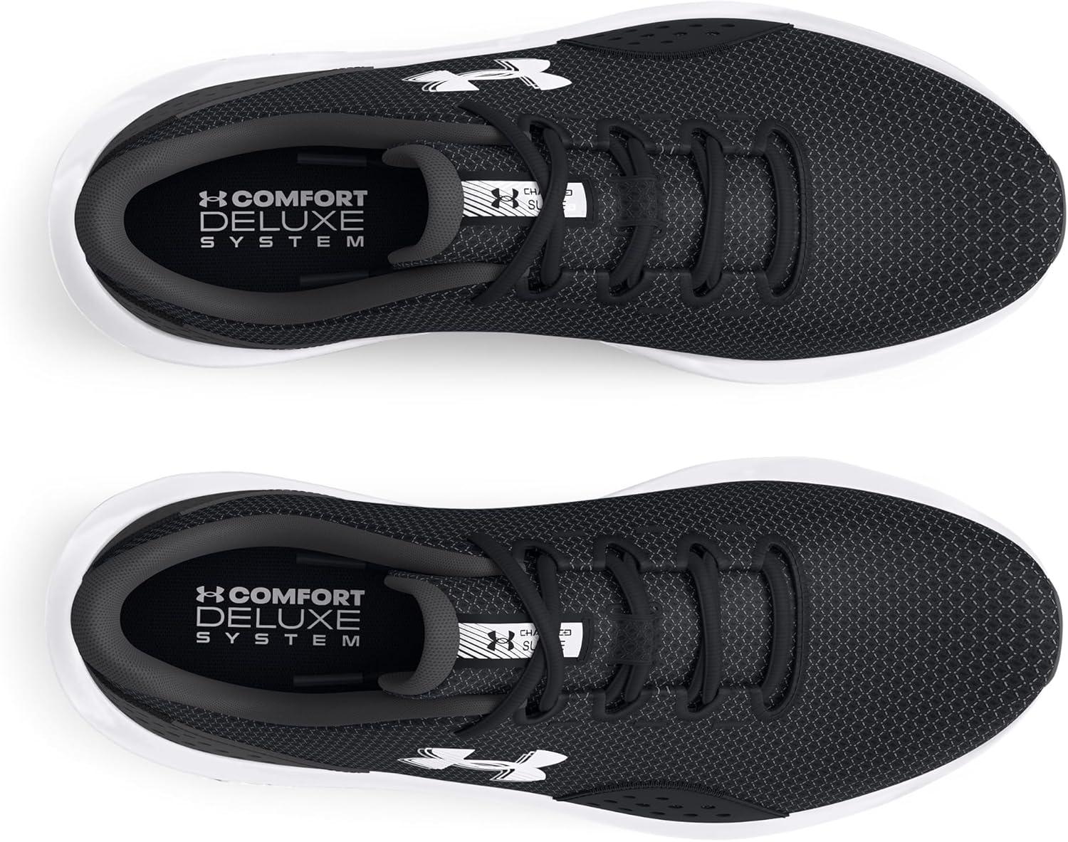 imageUnder Armour Mens Charged Surge 4 Sneaker001 BlackAnthraciteWhite