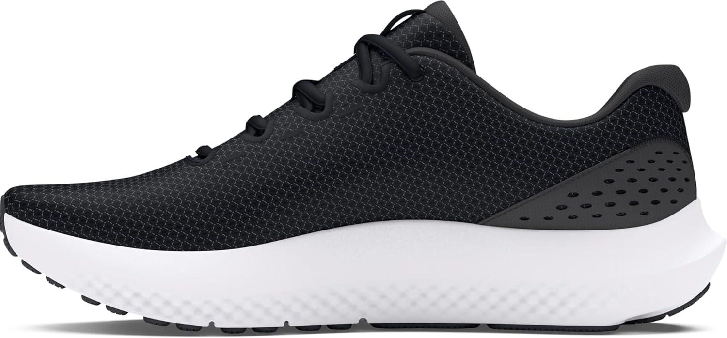 imageUnder Armour Mens Charged Surge 4 Sneaker001 BlackAnthraciteWhite