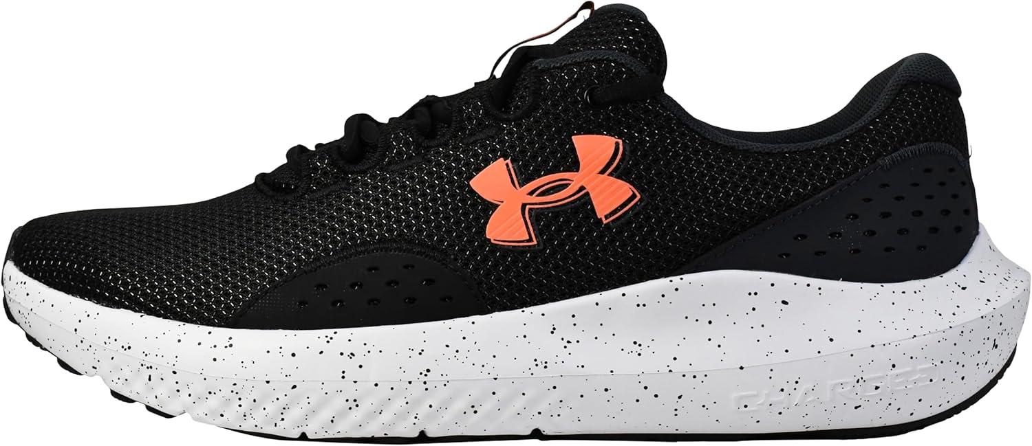 imageUnder Armour Mens Charged Surge 4 Sneaker004 BlackAnthraciteAres Red