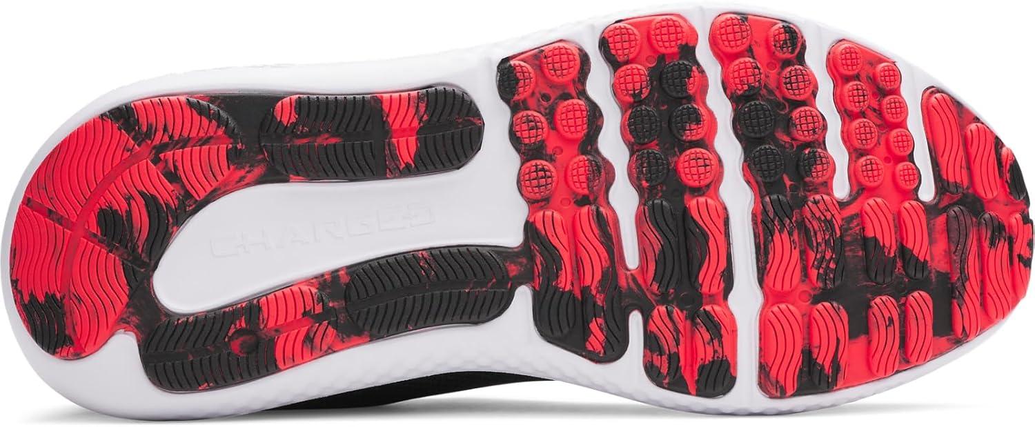 imageUnder Armour Mens Charged Surge 4 Sneaker005 BlackAnthraciteRacer Red