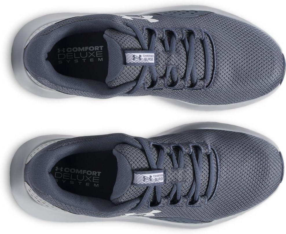 imageUnder Armour Mens Charged Surge 4 Sneaker044 Downpour GrayMod GrayWhite