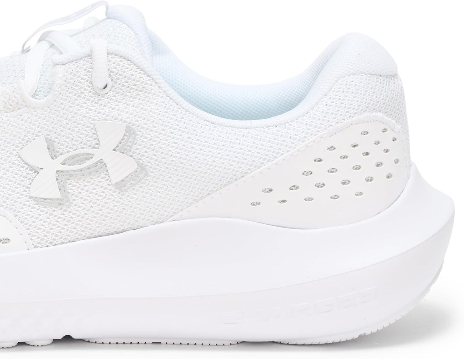 imageUnder Armour Mens Charged Surge 4 Sneaker101 WhiteWhiteWhite
