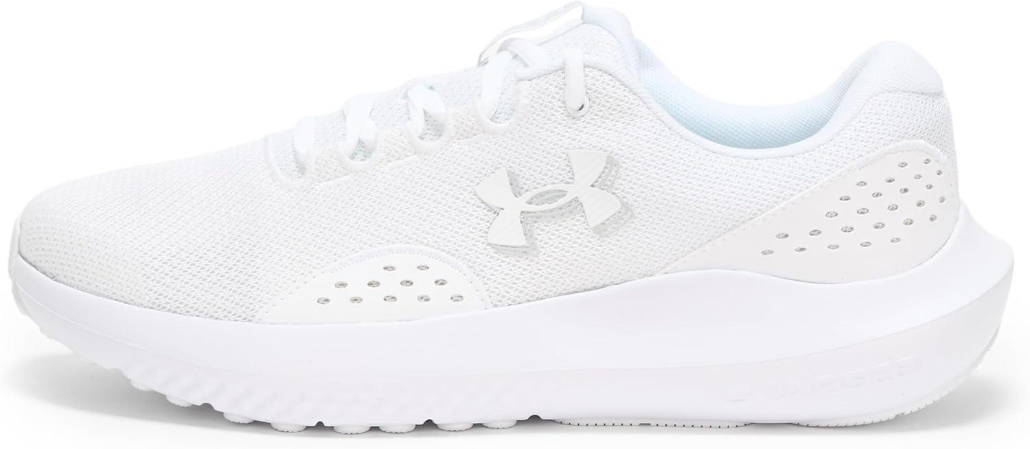 imageUnder Armour Mens Charged Surge 4 Sneaker101 WhiteWhiteWhite