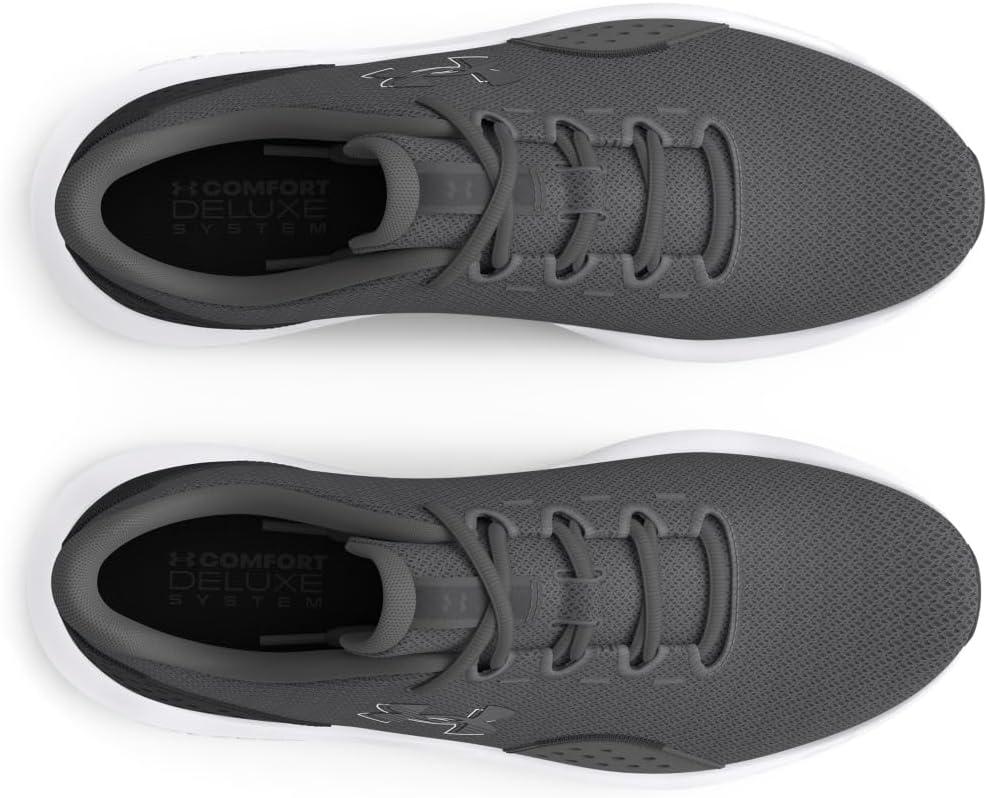 imageUnder Armour Mens Charged Surge 4 Sneaker106 CastlerockAnthraciteAnthracite