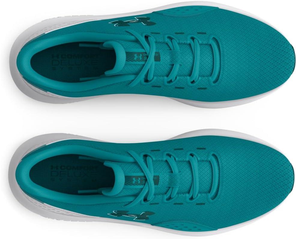 imageUnder Armour Mens Charged Surge 4 Sneaker300 Circuit TealHalo GrayHydro Teal