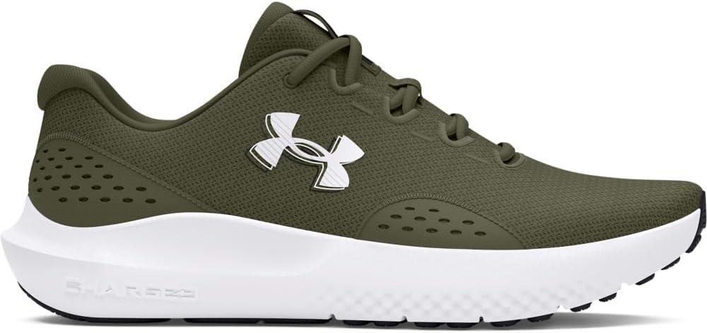 imageUnder Armour Mens Charged Surge 4 Sneaker300 Marine Od GreenMarine Od GreenWhite