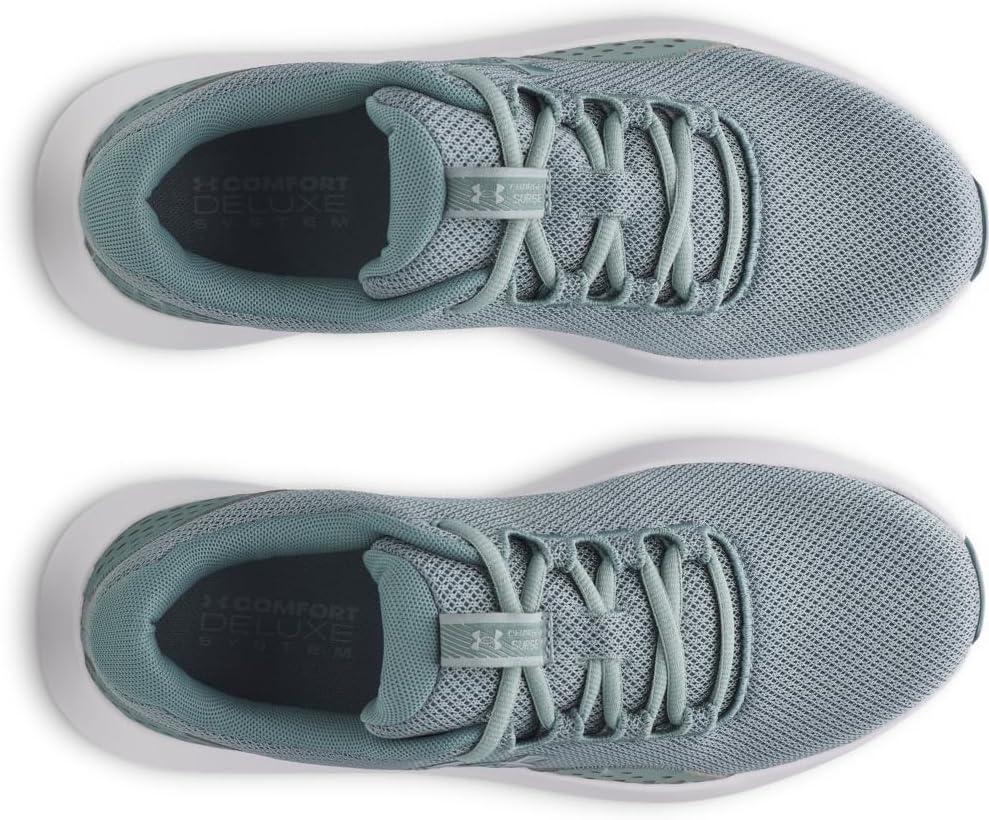 imageUnder Armour Mens Charged Surge 4 Sneaker323 SerpentineJasper BlueJasper Blue