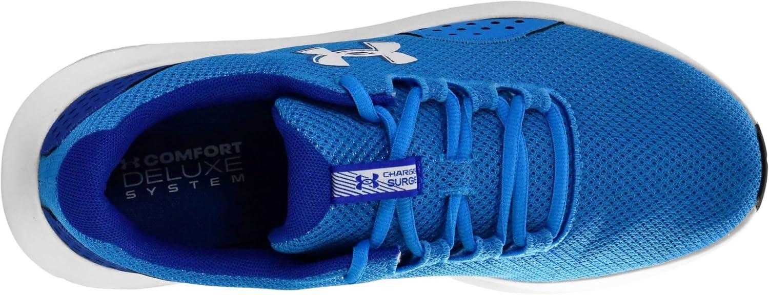 imageUnder Armour Mens Charged Surge 4 Sneaker428 Electric BlueRoyalWhite