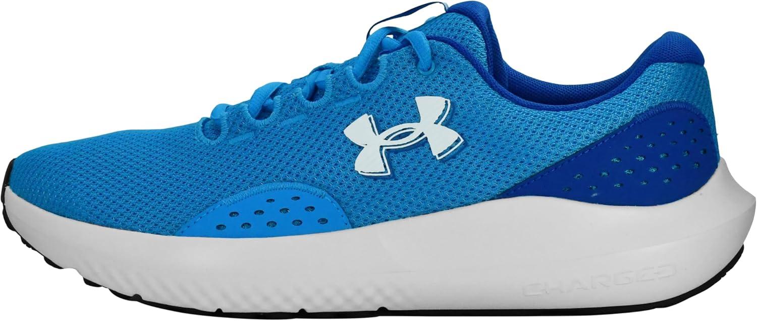 imageUnder Armour Mens Charged Surge 4 Sneaker428 Electric BlueRoyalWhite