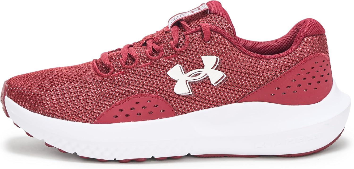 imageUnder Armour Mens Charged Surge 4 Sneaker625 CardinalCardinalWhite