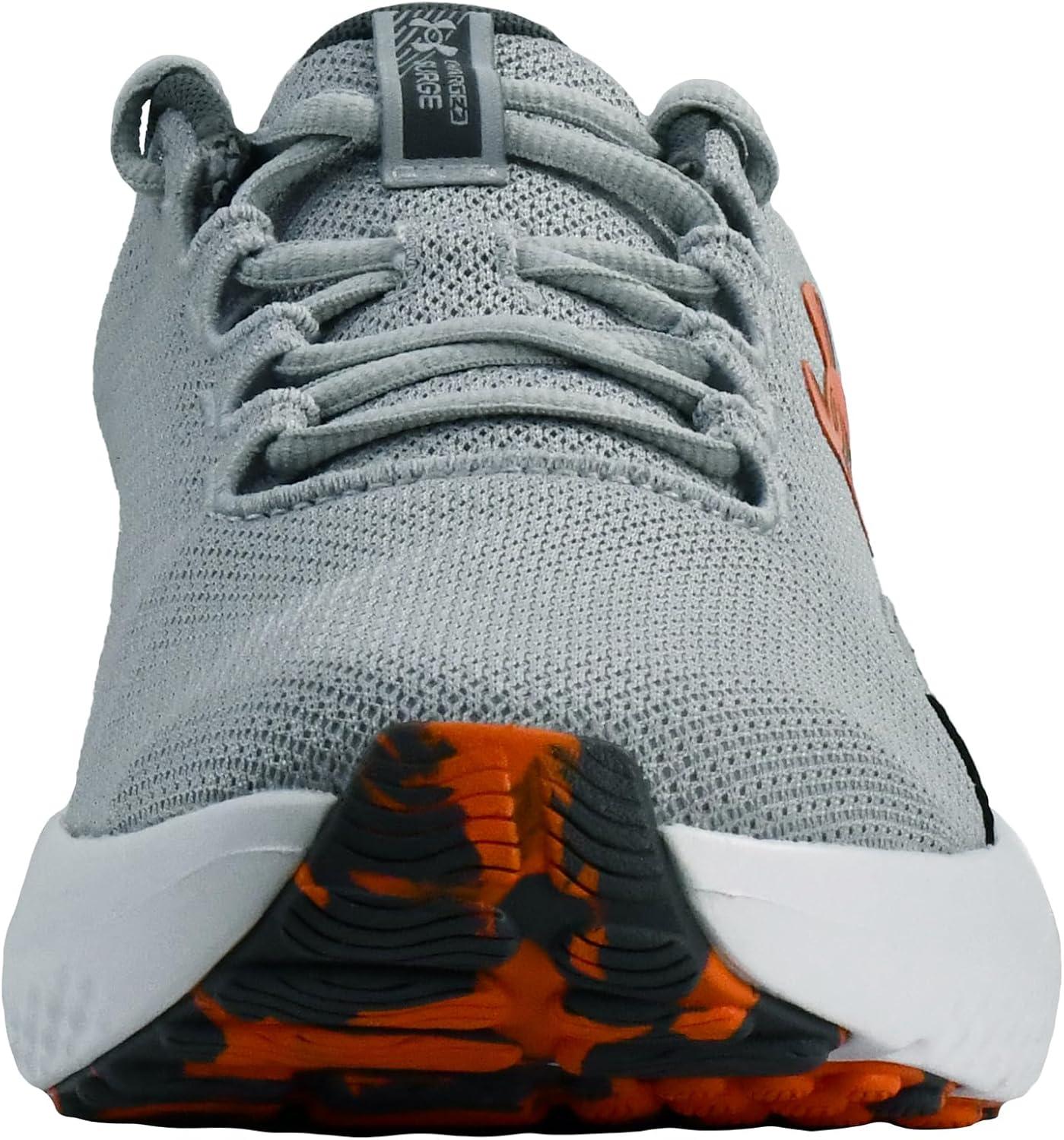 imageUnder Armour Mens Charged Surge 4 SneakerMod GrayCastlerockTeam Orange