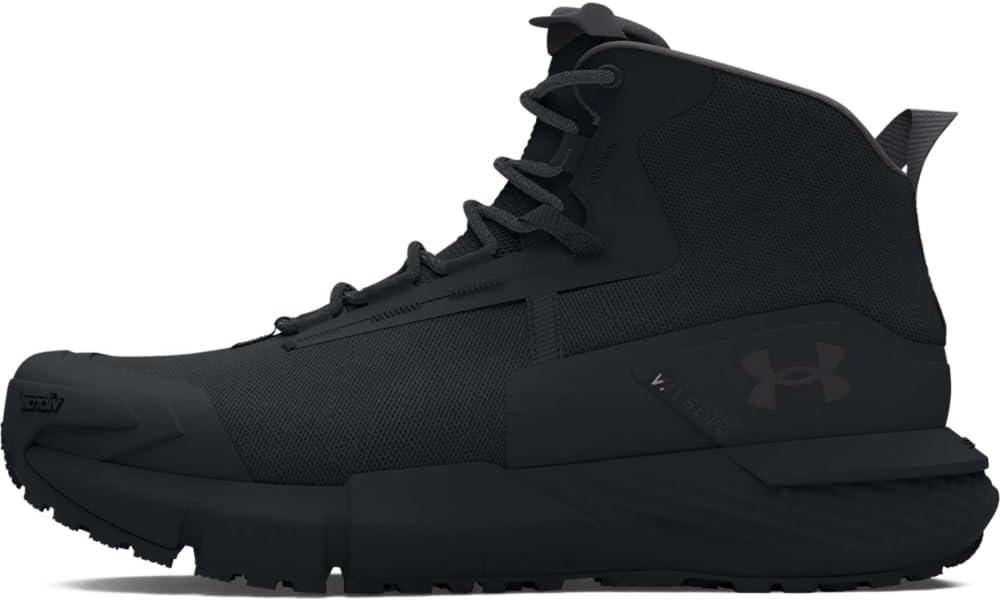 imageUnder Armour Mens Charged Valsetz Mid Military and Tactical Boot001 BlackBlackJet Gray