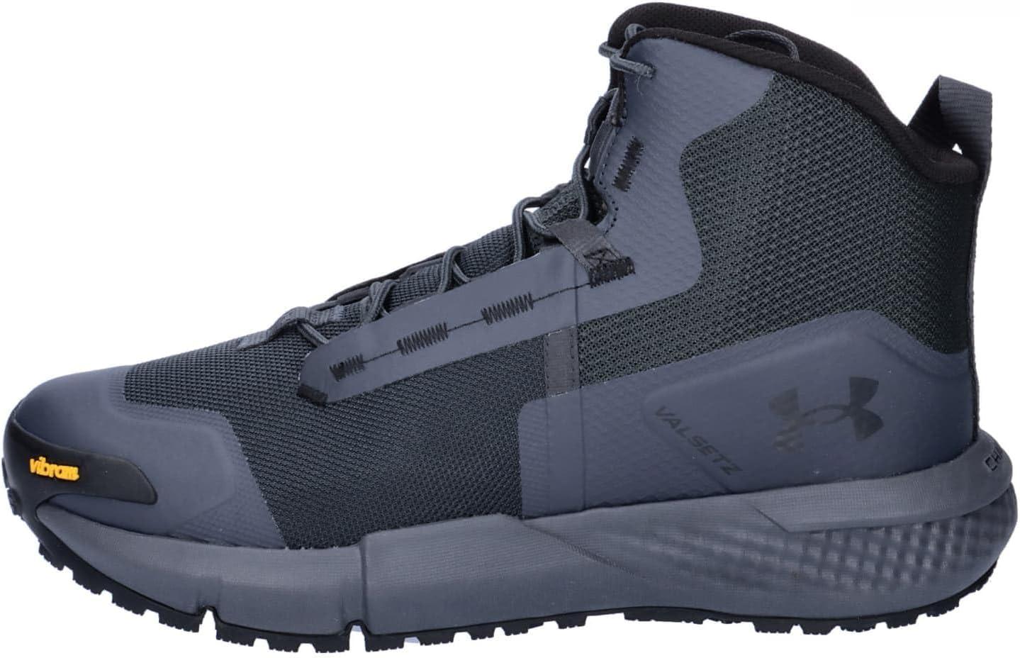 imageUnder Armour Mens Charged Valsetz Mid Military and Tactical Boot102 AnthraciteCastlerockBlack