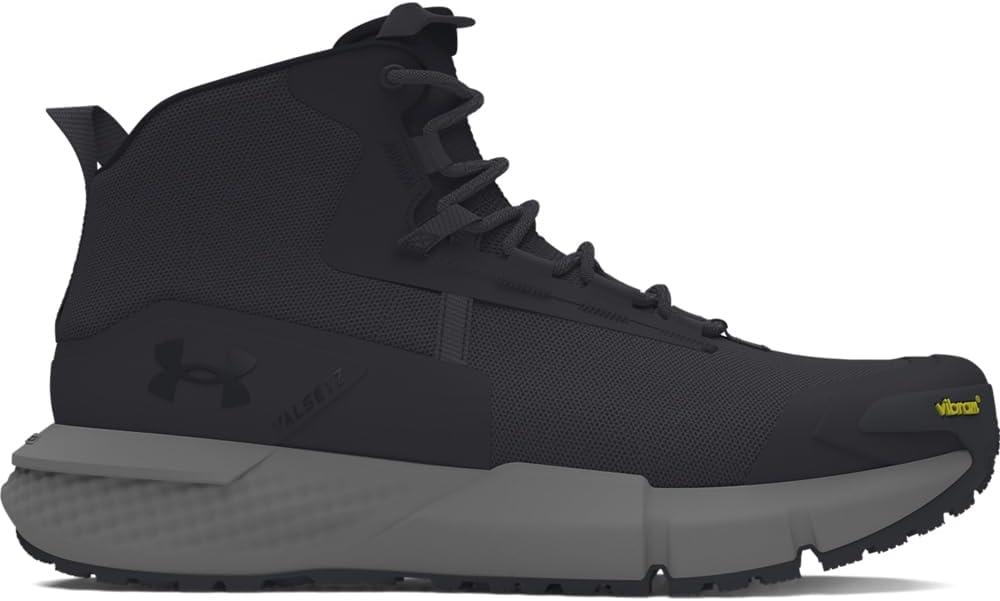 imageUnder Armour Mens Charged Valsetz Mid Military and Tactical Boot102 AnthraciteCastlerockBlack
