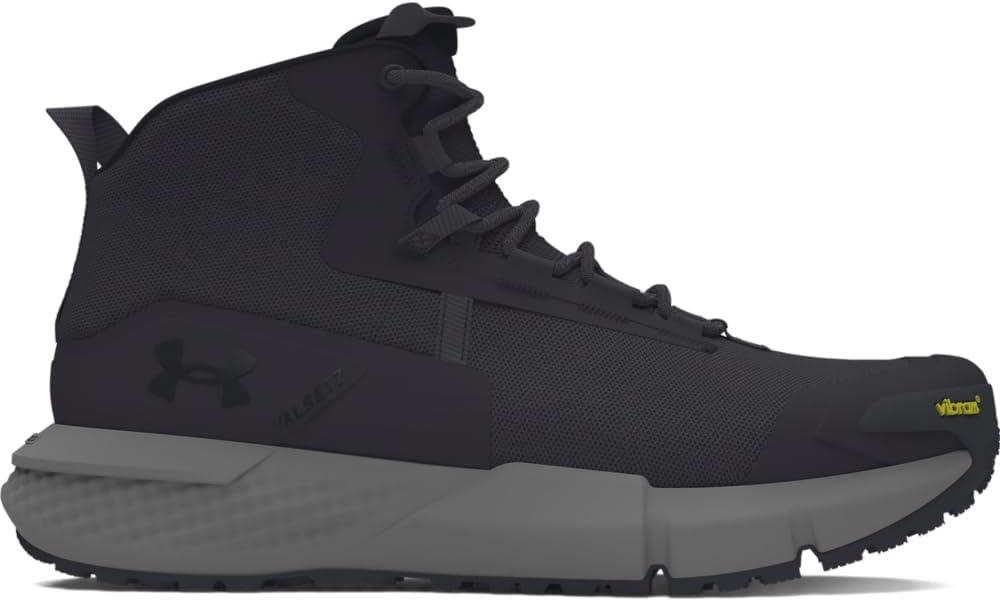 imageUnder Armour Mens Charged Valsetz Mid Military and Tactical Boot102 AnthraciteCastlerockBlack