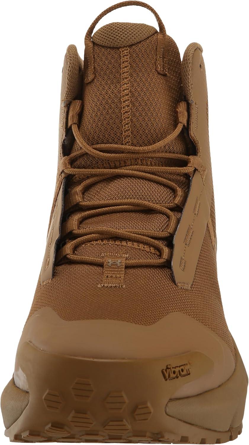 imageUnder Armour Mens Charged Valsetz Mid Military and Tactical Boot200 CoyoteCoyoteCoyote