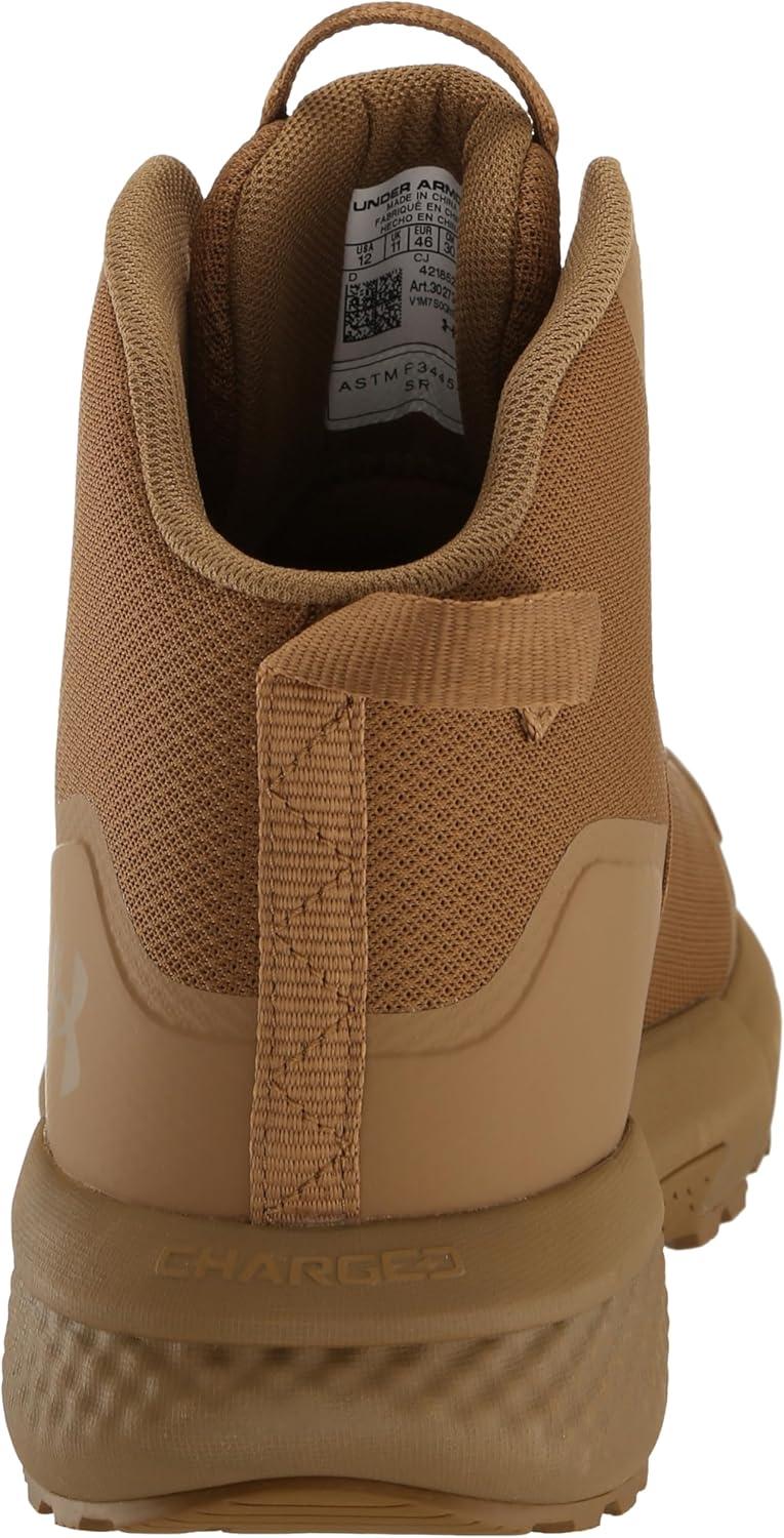 imageUnder Armour Mens Charged Valsetz Mid Military and Tactical Boot200 CoyoteCoyoteCoyote