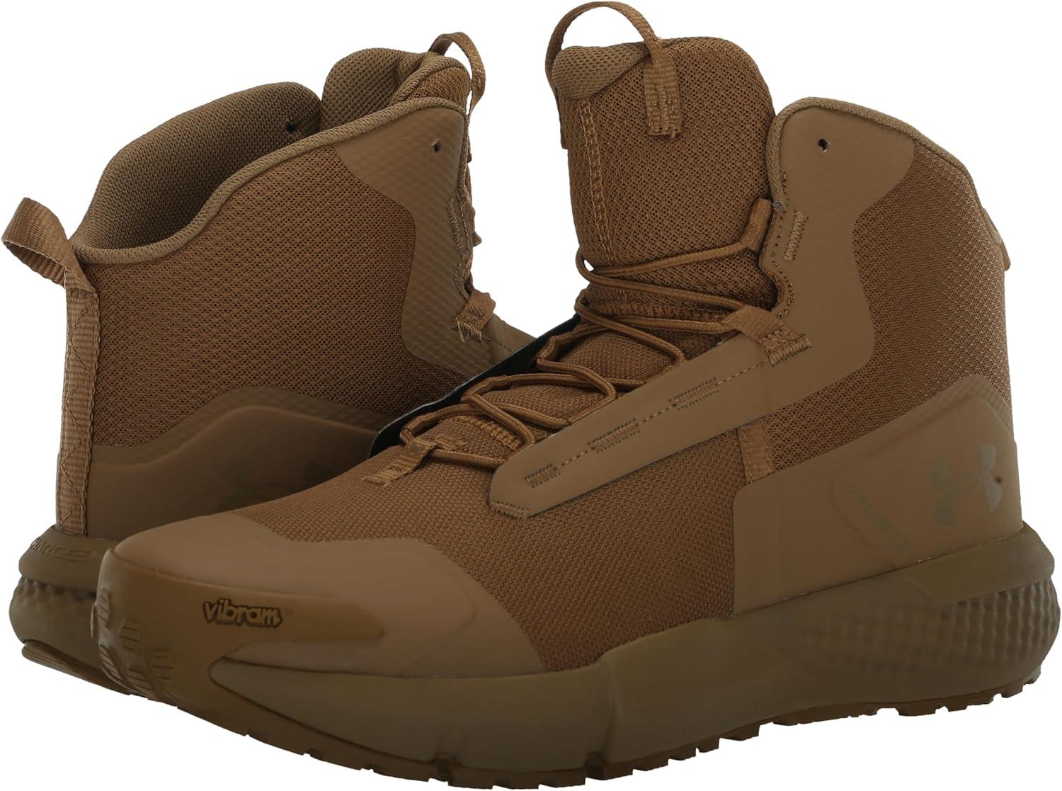 imageUnder Armour Mens Charged Valsetz Mid Military and Tactical Boot200 CoyoteCoyoteCoyote