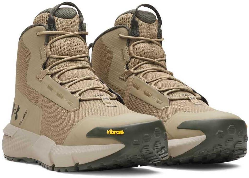 imageUnder Armour Mens Charged Valsetz Mid Military and Tactical BootBayouTimberwolf TaupeBaroque Green