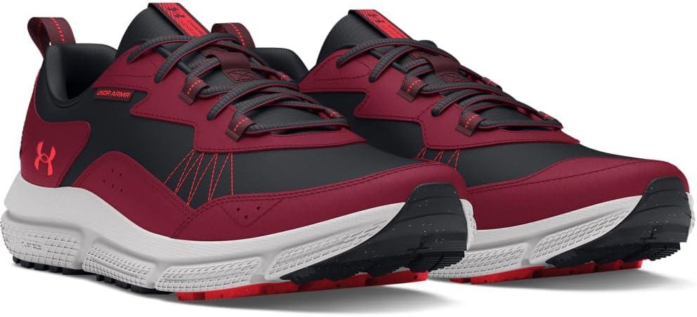 imageUnder Armour Mens Charged Verssert 2 Sneaker003 BlackCardinalRacer Red