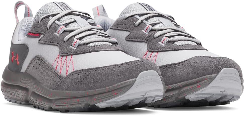 imageUnder Armour Mens Charged Verssert 2 Sneaker011 Mod GrayCastlerockRacer Red