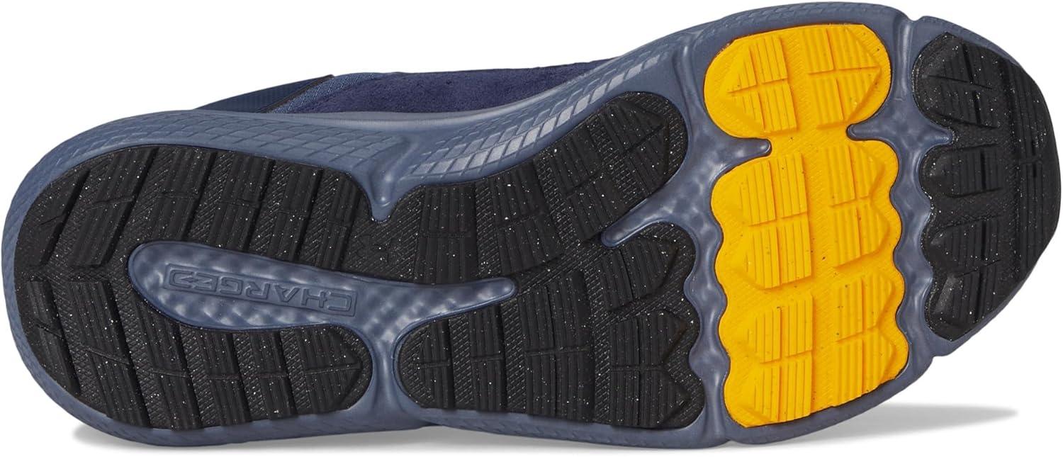 imageUnder Armour Mens Charged Verssert 2 Sneaker044 Downpour GrayMidnight NavyCampus Gold