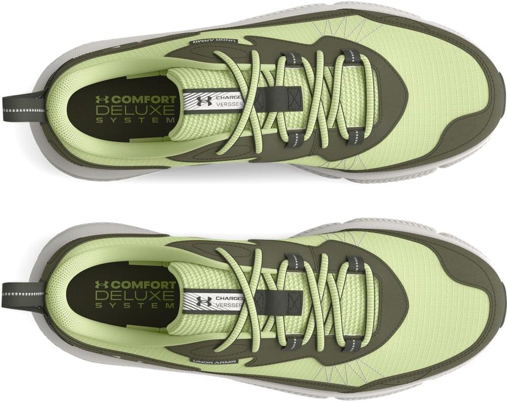 imageUnder Armour Mens Charged Verssert 2 Sneaker301 Retro GreenMarine Od GreenWhite Clay