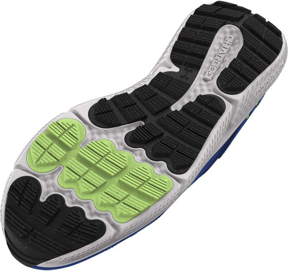 imageUnder Armour Mens Charged Verssert 2 Sneaker401 Midnight NavyTech BlueMorph Green