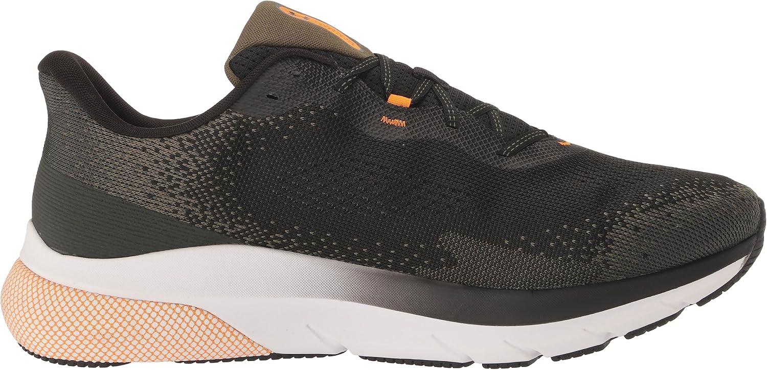imageUnder Armour Mens HOVR Turbulence 2 Running Shoe002 BlackMarine Od GreenFormula Orange