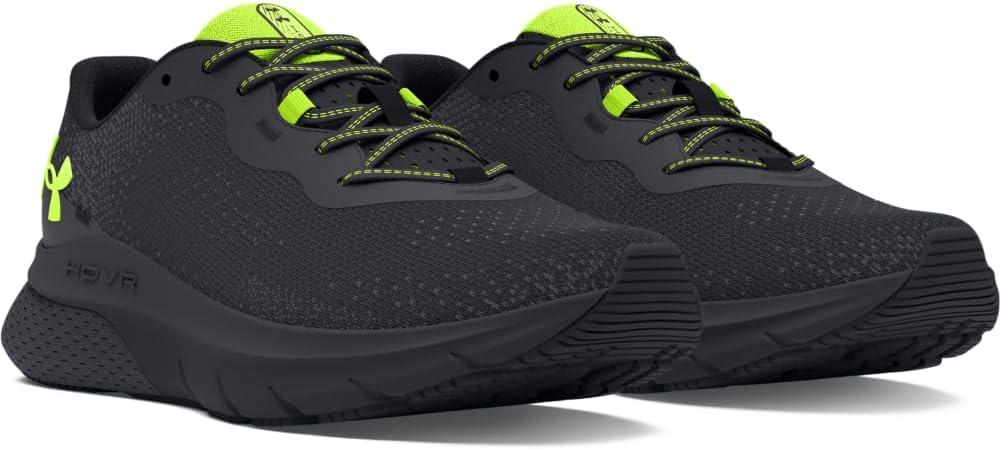 imageUnder Armour Mens HOVR Turbulence 2 Running Shoe003 BlackBlackHighvis Yellow
