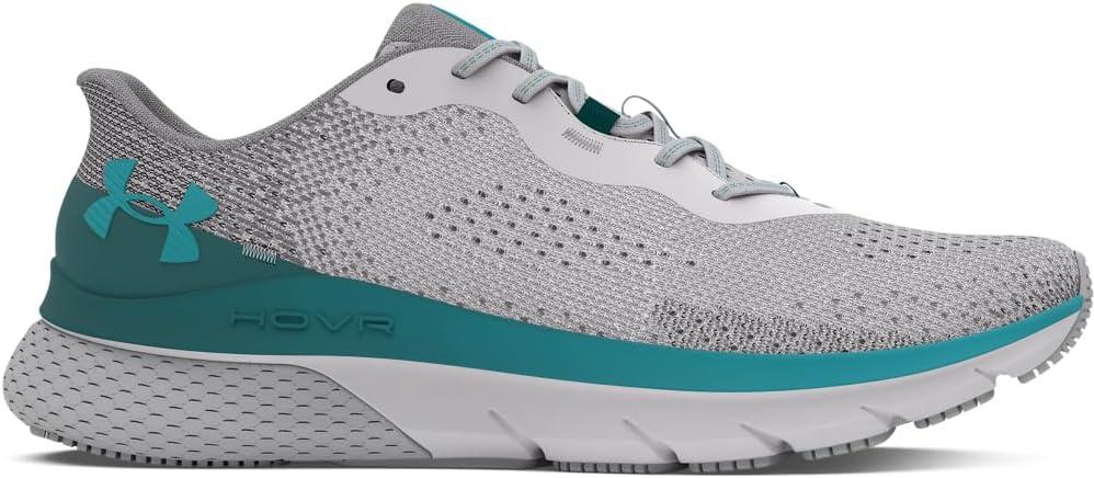 imageUnder Armour Mens HOVR Turbulence 2 Running Shoe108 Halo GrayHydro TealCircuit Teal