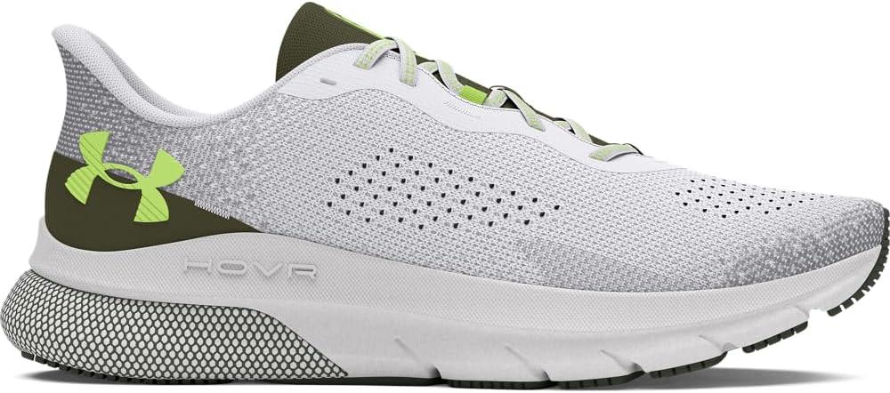imageUnder Armour Mens HOVR Turbulence 2 Running Shoe112 WhiteMarine Od GreenMorph Green