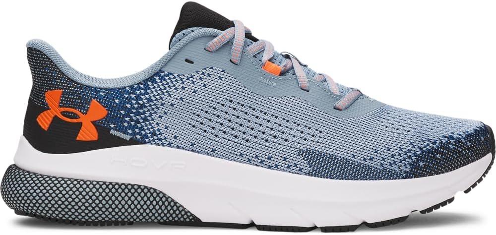imageUnder Armour Mens HOVR Turbulence 2 Running Shoe301 Blue GraniteBlackDark Tangerine
