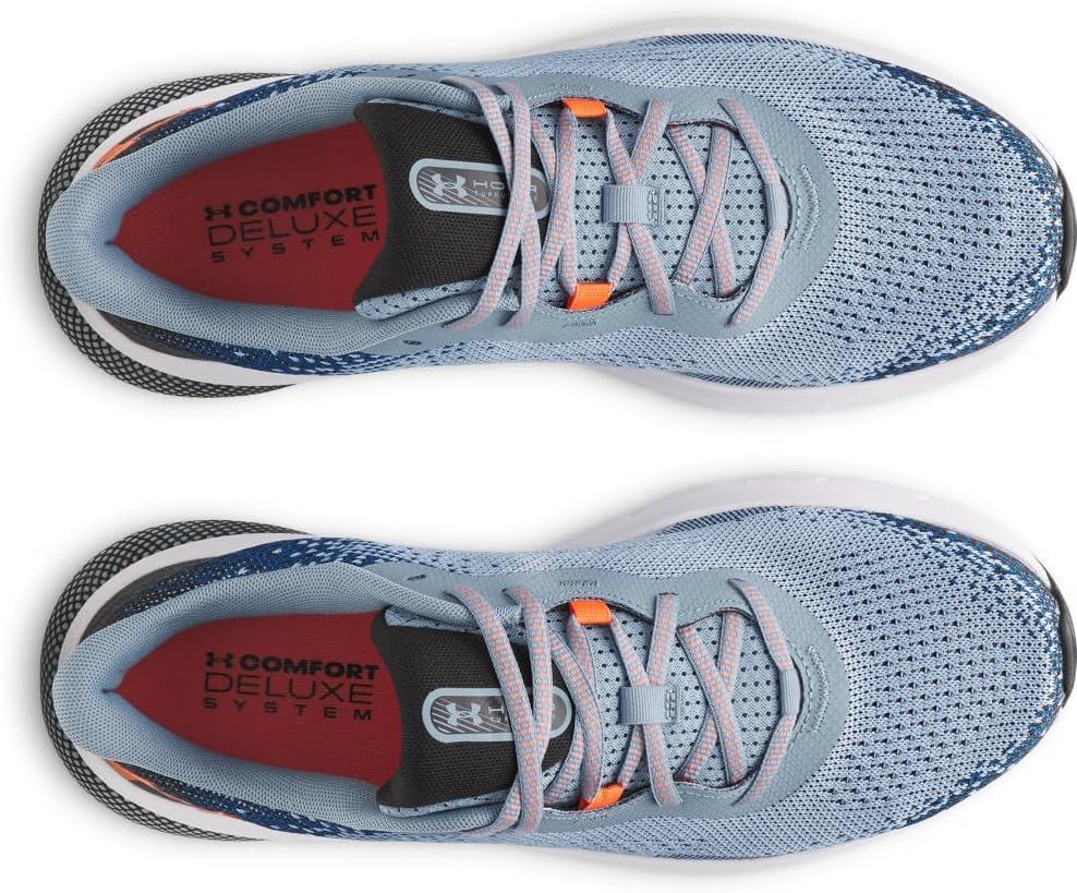 imageUnder Armour Mens HOVR Turbulence 2 Running Shoe301 Blue GraniteBlackDark Tangerine