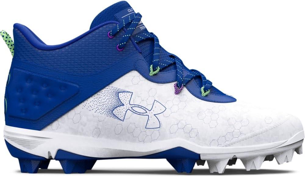 imageUnder Armour Mens Harper 8 Mid Rm Baseball Shoe400 RoyalWhiteRoyal