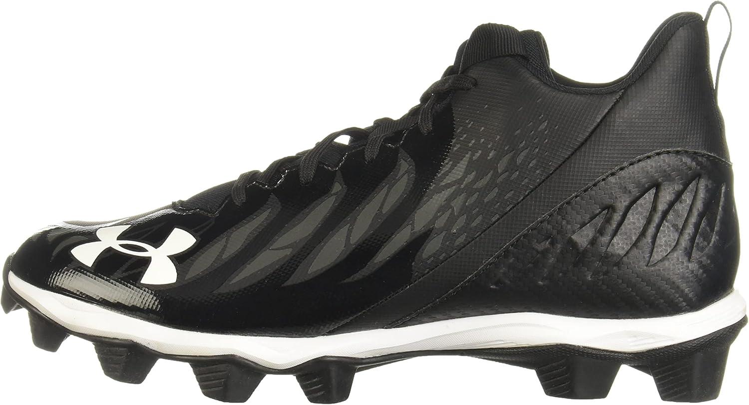 imageUnder Armour Mens Spotlight Franchise Rm Football ShoeBlackWhite