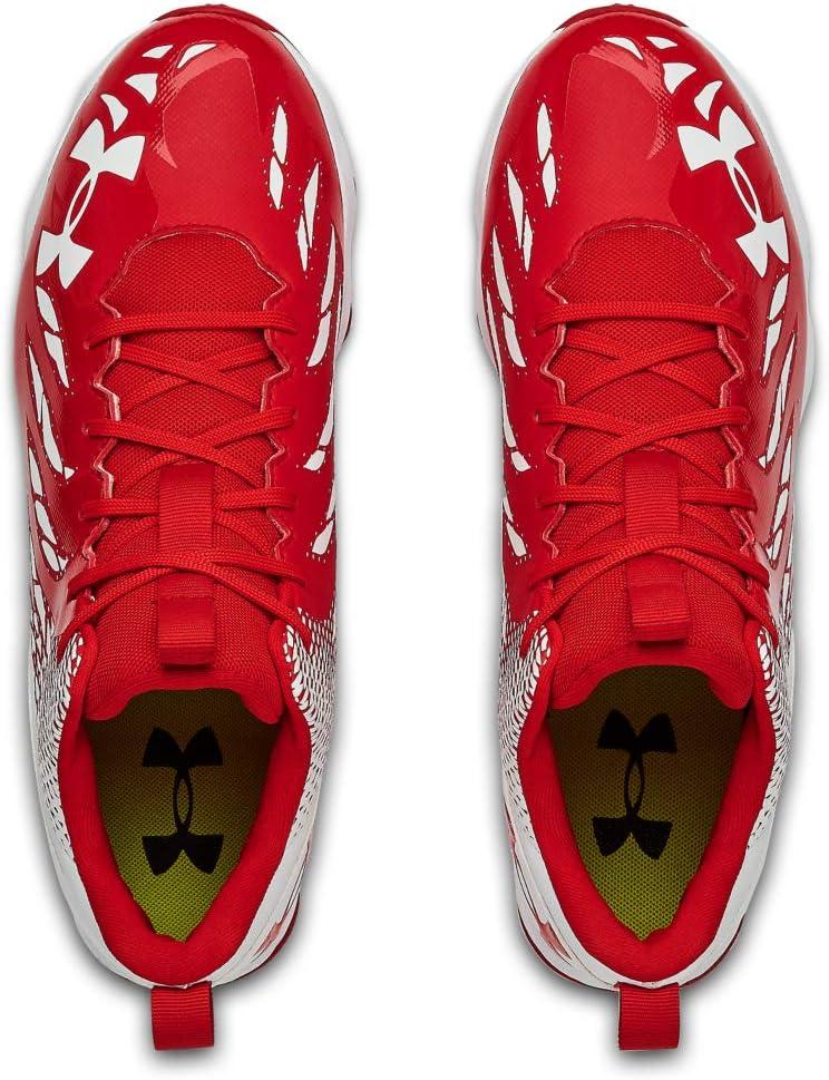 imageUnder Armour Mens Spotlight Franchise Rm Football ShoeRed 600White
