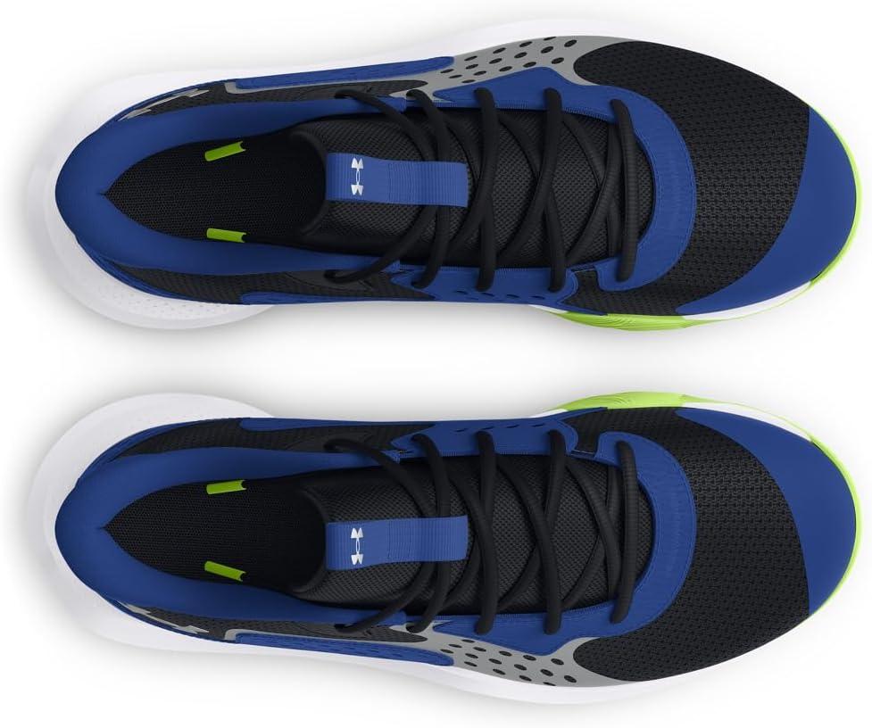 imageUnder Armour UnisexAdult Jet 23007 BlackTech BlueMetallic Silver