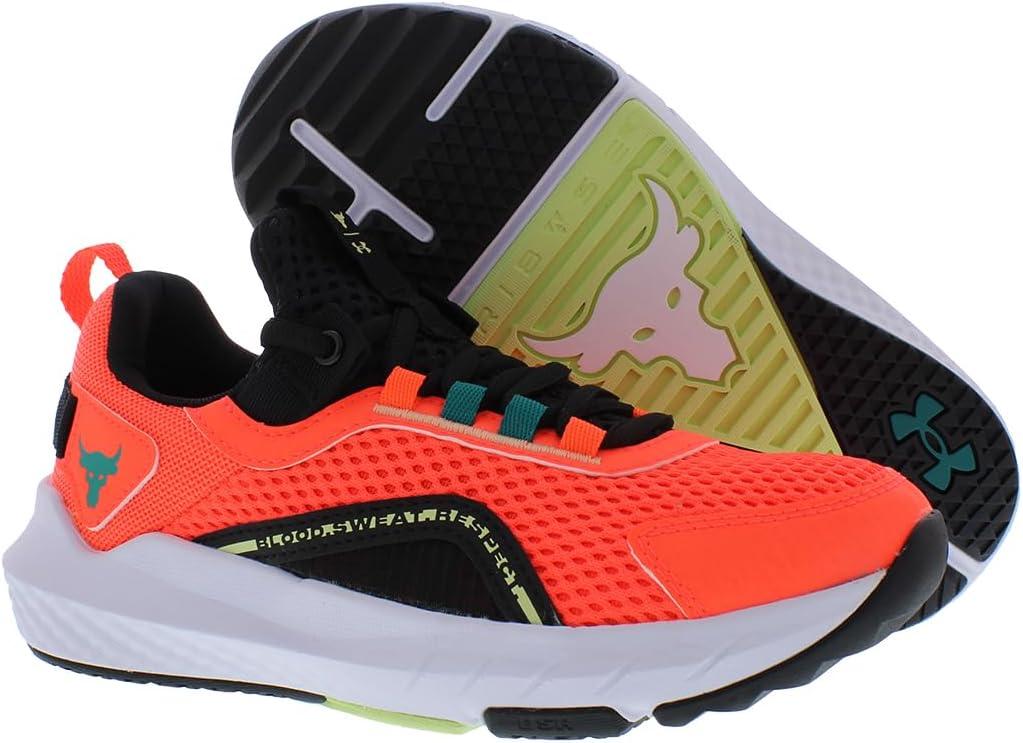 imageUnder Armour UnisexChild Grade School Project Rock Blood Sweat Respect SneakerOrangeBlack