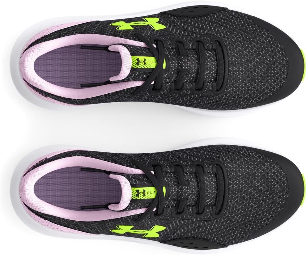 imageUnder Armour UnisexChild Grade School Surge 4001 BlackPurple AceHigh Vis Yellow