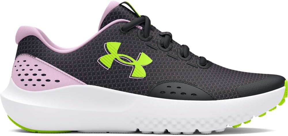 imageUnder Armour UnisexChild Grade School Surge 4001 BlackPurple AceHigh Vis Yellow
